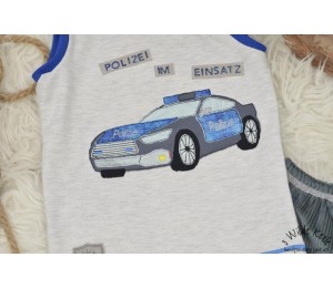 Stickdatei - Polizeiauto Fransenappli